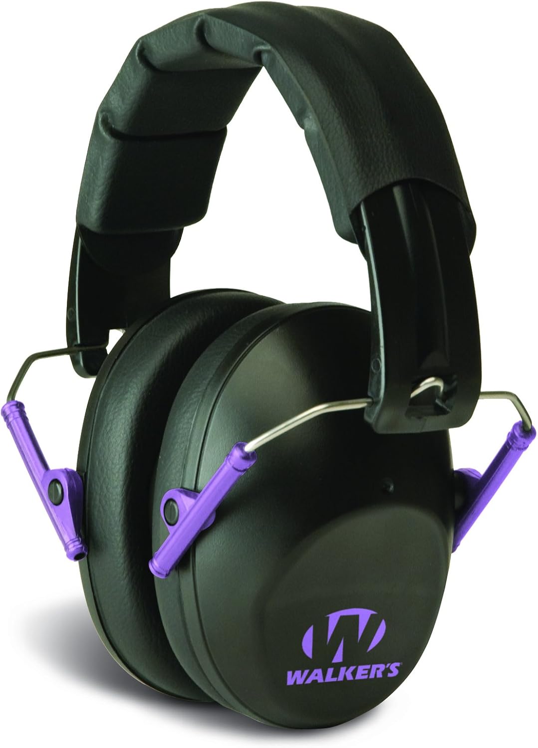 Walker's Unisex Adult's Lightweight Foldable Hearing Protection 22 dB Noise Reduction Pro Low-Profile Earmuffs