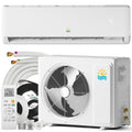 Mini Split AC/Heating System - 19 SEER2 9000 BTU Mini Split AC Unit Inverter Heating and Cooling, 115v Energy