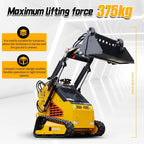 Mini Skid Steer Loader with 24hp Engine, Stand-on tracked loader.