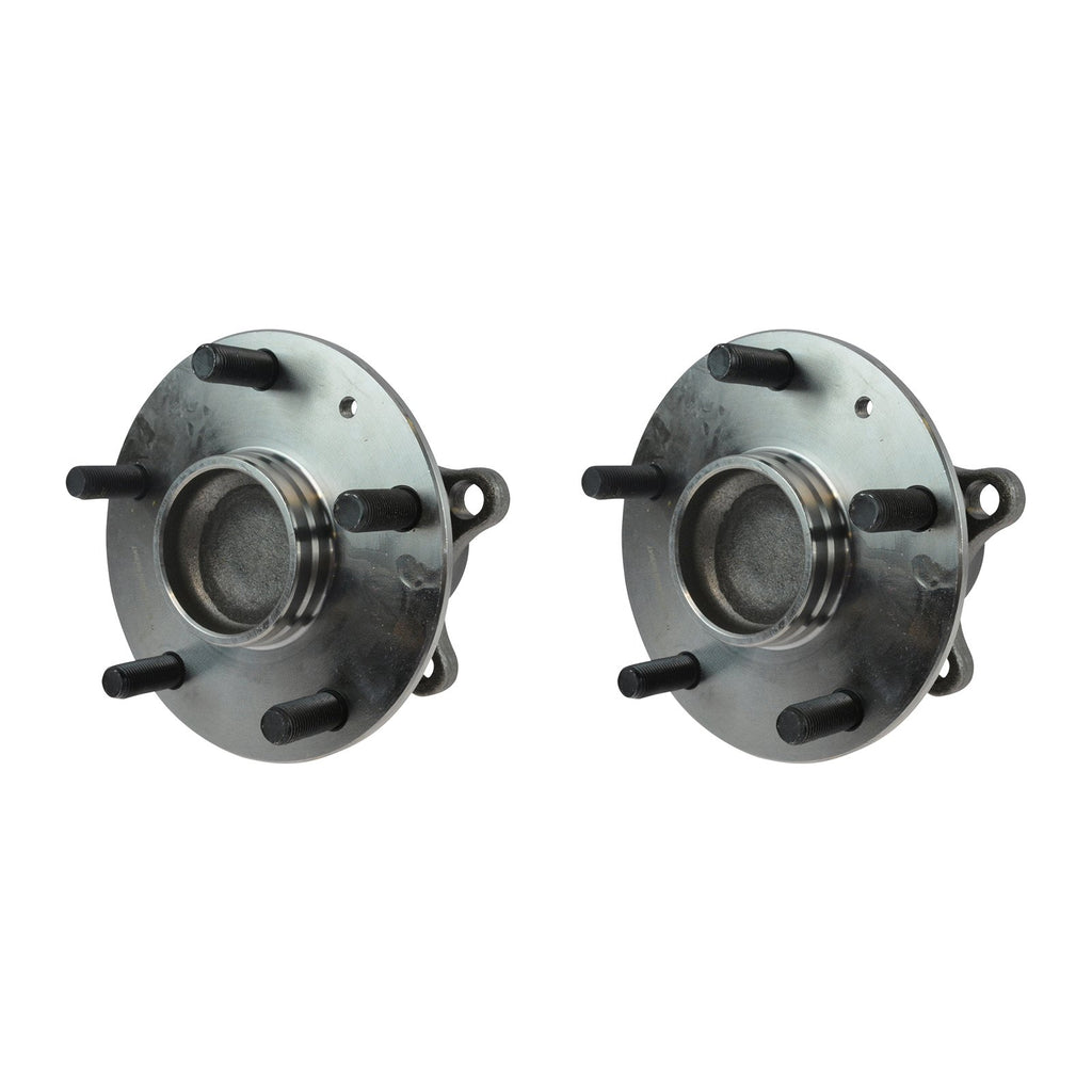 TRQ 2 Piece Rear Passenger Side Driver & Passenger Side Wheel Bearing & Hub