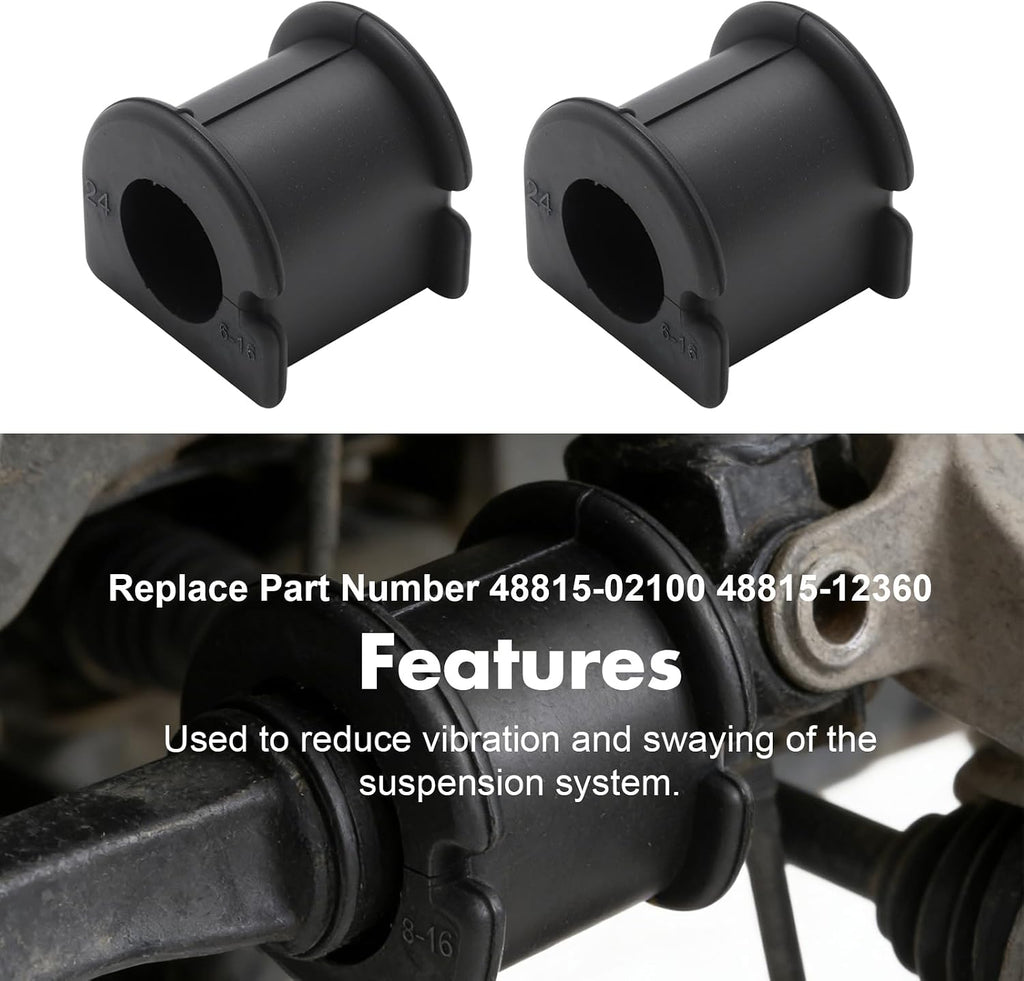 SYOWADA 48815-12360 Stabilizer Bar Bushing Compatible with Toyota Corolla
