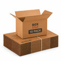 Moving Boxes Small 16"L x 10"W x 10"H 10-Pack - Corrugated Cardboard Box for Shipping, Mailing, Packing, Packaging