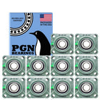 PGN UCF205-16 (10 Pack) Square Flange Bearing 1" Bore