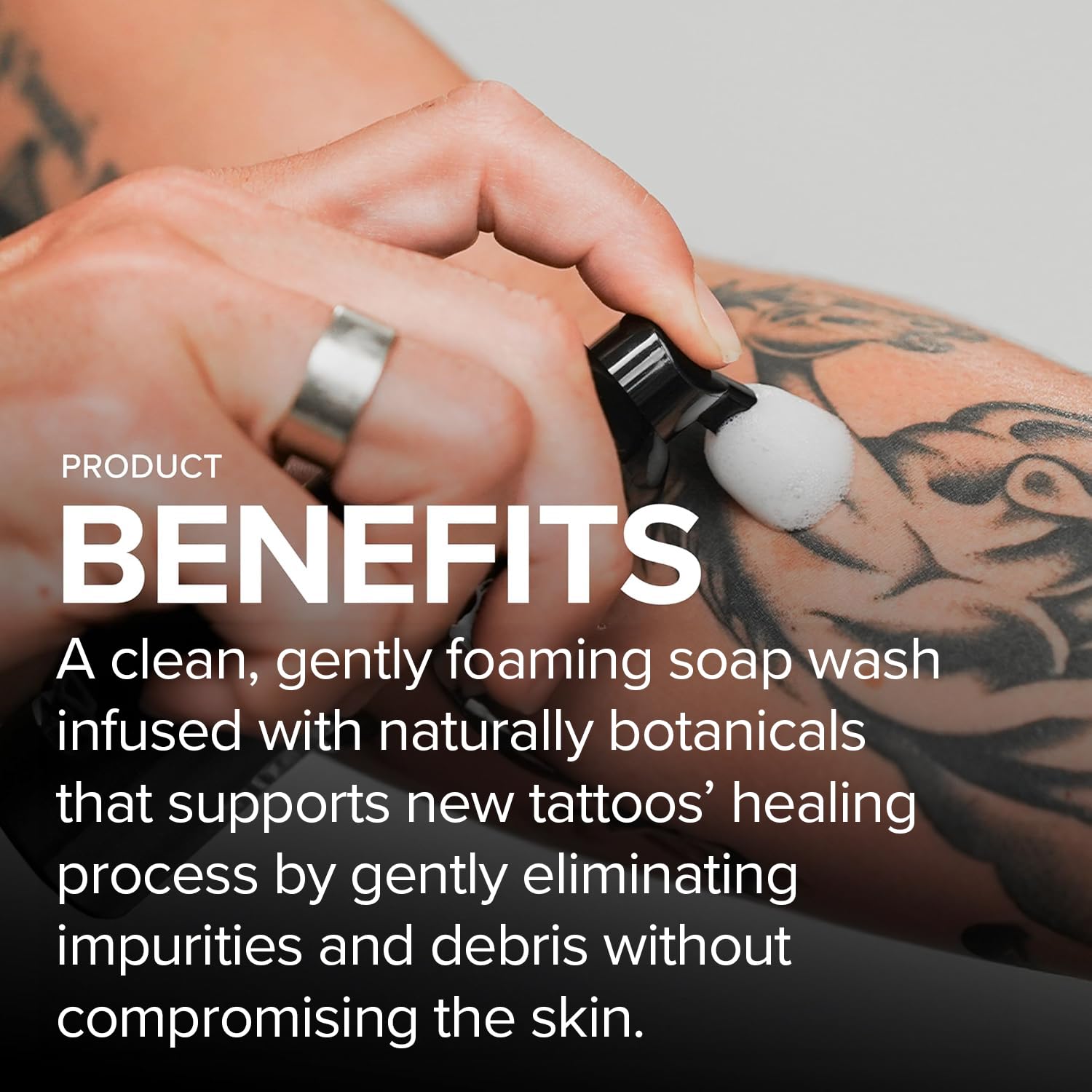 Tattoo Aftercare Kit – Tattoo Balm & Tattoo Foam Soap Cleanser