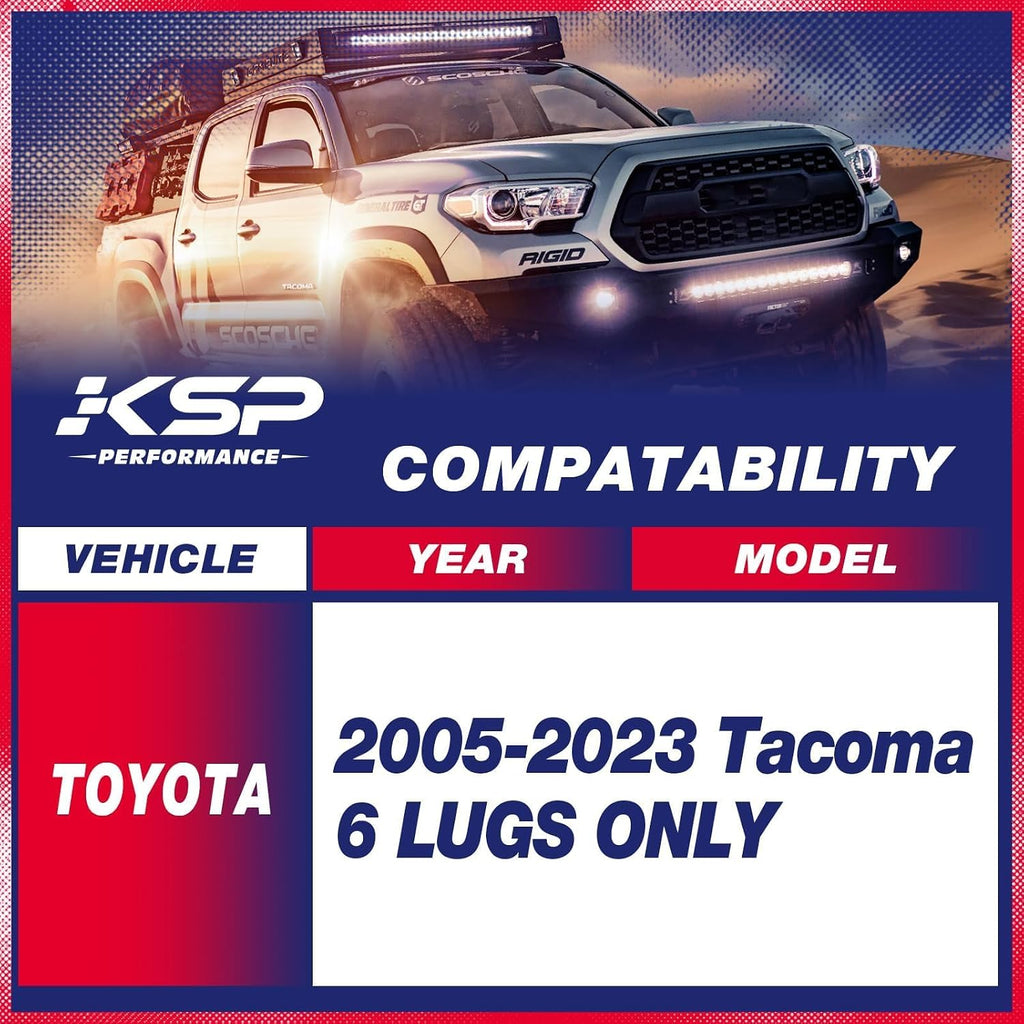 KSP Tacoma Leveling Kit 3" Front + 2" Rear Off-Road Suspension Upgrade