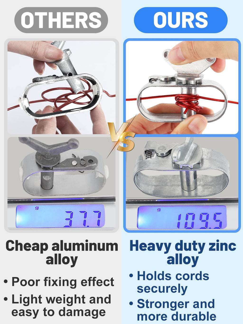 PAMASE Pool Cover Cable & Winch Kit for Above-Ground Pools