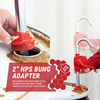 2-inch NPS Cast Iron Bung for Rotary-Action Drum Pumps