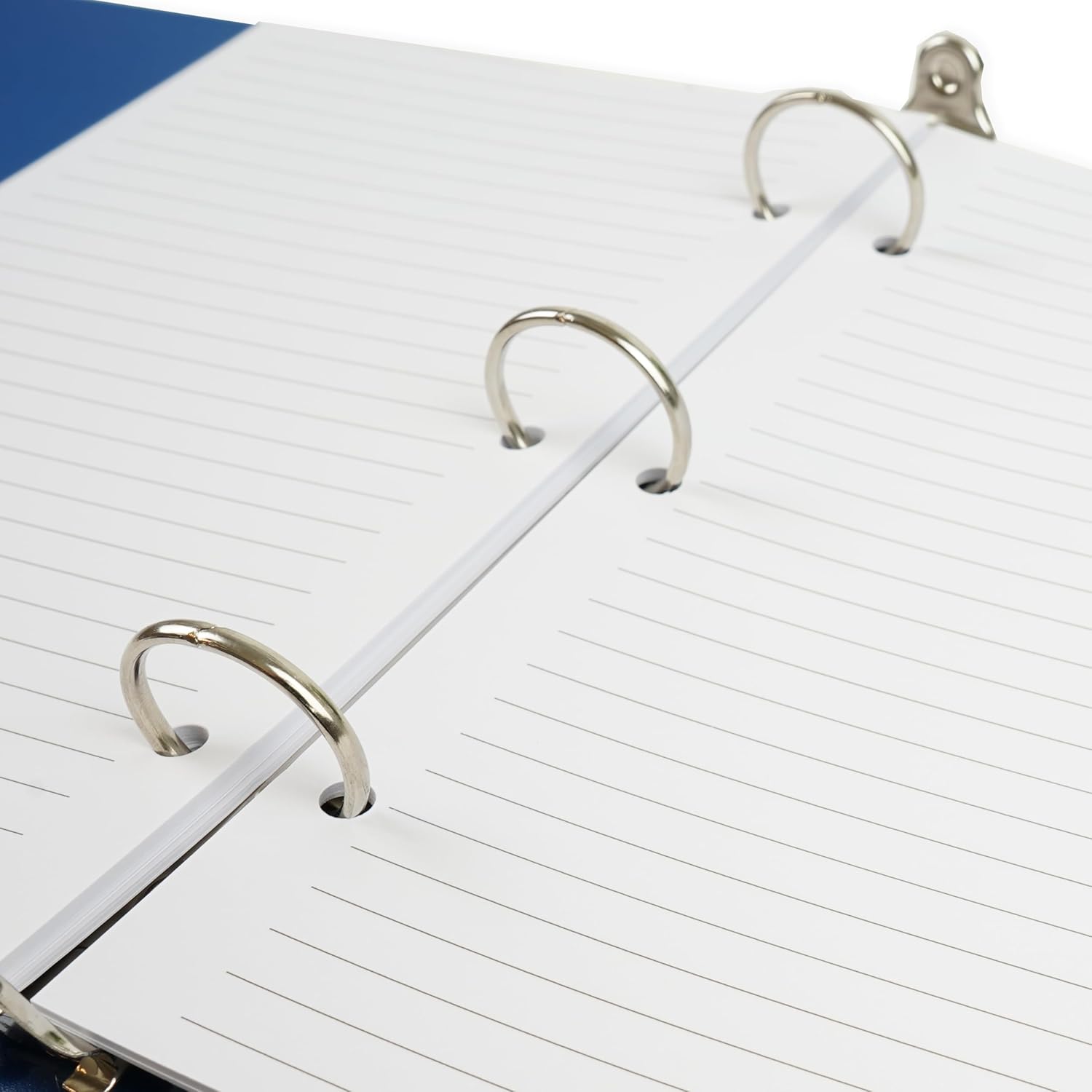 Half Letter Lined Paper, 3-Hole Punched, 250 Sheets/500 Pages, 100 GSM, Line Paper Binder Refill, 5.5 in. x 8.5 in.