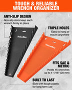 2-Pack Wrench Organizer, 32-Slot