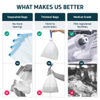 Commode Liners - Value Pack 100 Count Universal Fit