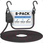 Rope Tie Downs Small Ratchet Straps, Adjustable Grow Light Hangers
