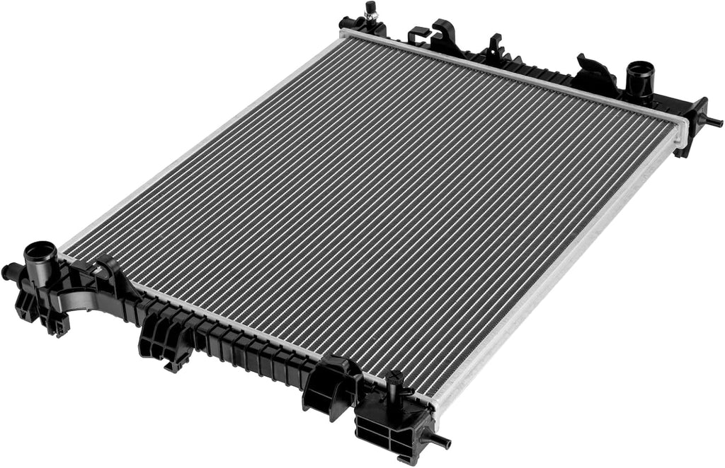 Torchbeam Replacement Engine Radiator for 2016-2022 Grand Cherokee 3.6L, 2016-2022 Durango 3.6L, 2022 Grand Cherokee WK, 2016-2019 Grand Cherokee 3.0T Transmission Oil Cooler Included CU13656