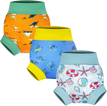 Swim Diapers Reusable Baby Waterproof Swimming Diapers 2T-5T