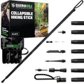 Tactical Hiking Stick with Integrated Survival Kit – Essential Camping Gear for Hiking & Trekking – Durable Tactical