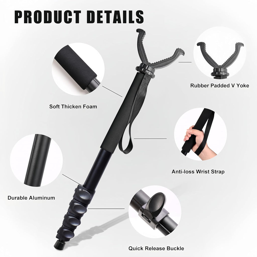 Hunting Shooting Stick Monopod