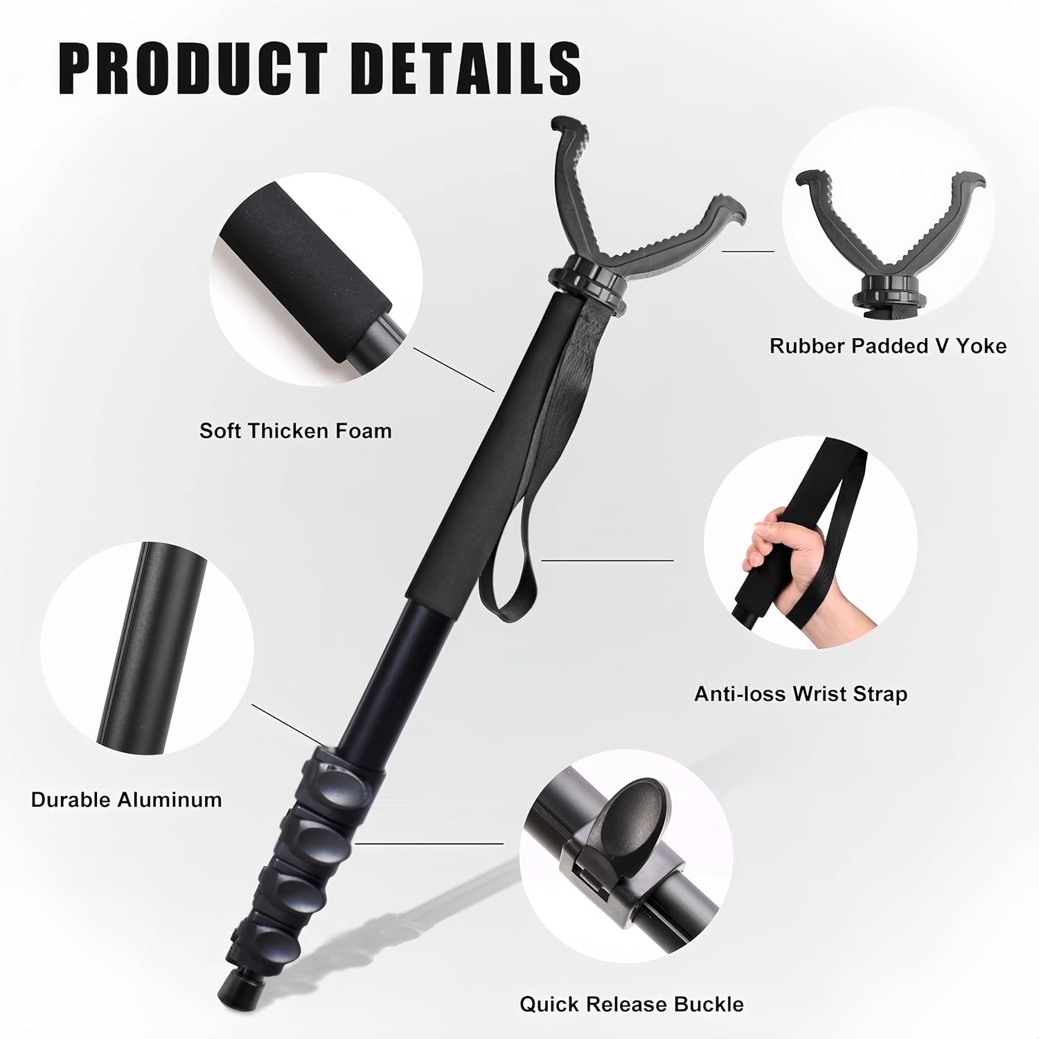 Hunting Shooting Stick Monopod