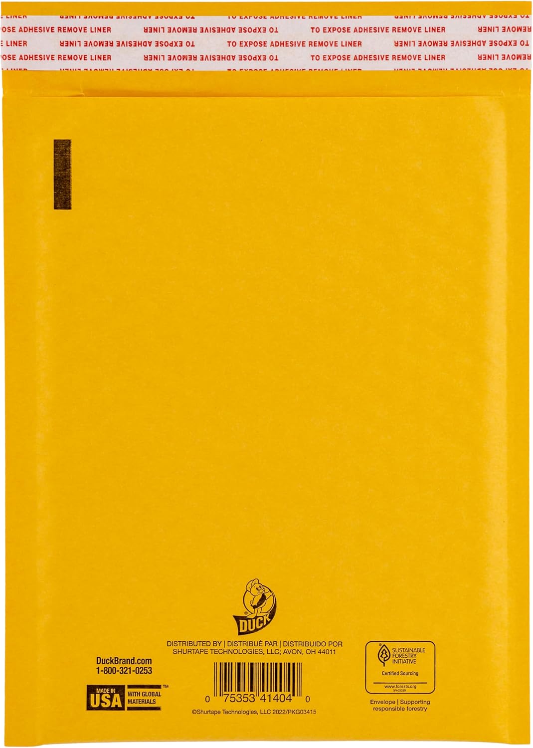 Brand #0 Kraft Bubble Mailer, Manila, 6 inch x 9 inch, 25 Pack