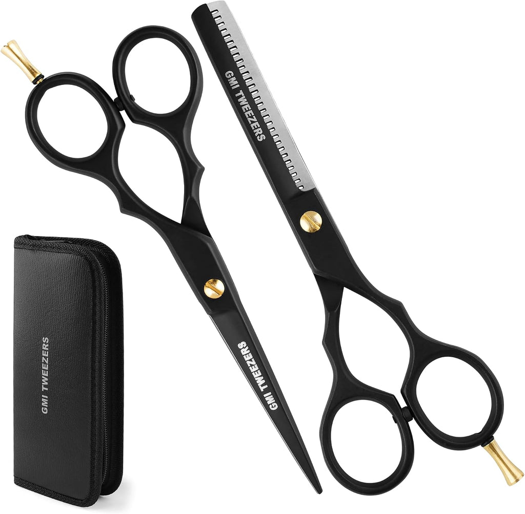 GMI-TWEEZERS-Hair Cutting Scissors for Professionals, and Home Use -Professional Barber Scissors-Hair Scissors for