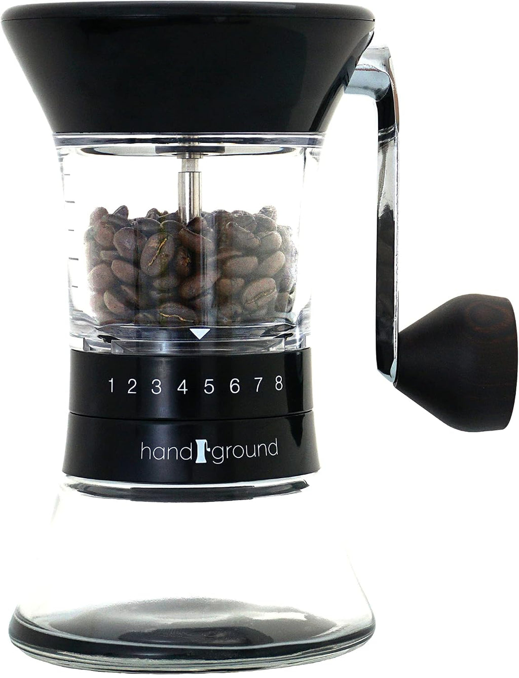 Handground Precision Manual Coffee Grinder: Conical Ceramic Burr Mill