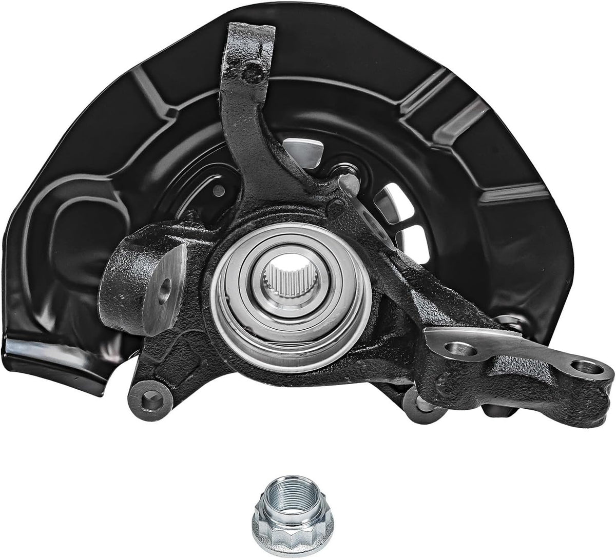 Detroit Axle - FWD Front Knuckle Hub Assemblies for 04-10 Toyota Sienna