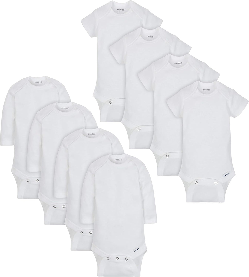 Baby 8-pack Short Sleeve Mix & Match Bodysuits