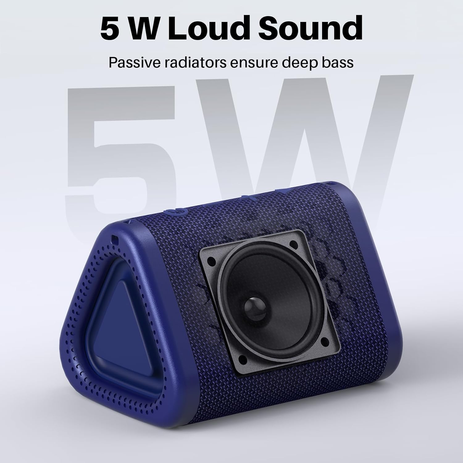 Portable Bluetooth Speaker Wireless, IPX7 Small Shower Speaker Waterproof, 15H Playing Time, Loud and Stereo Sound