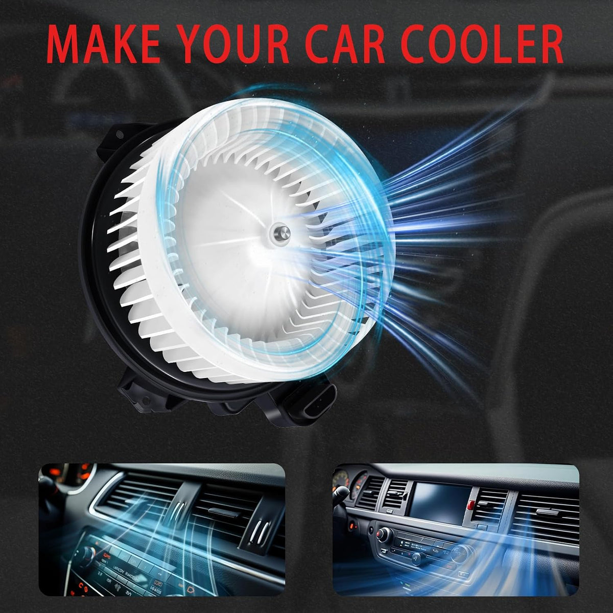 700215 Front HVAC Heater Blower Motor Fan Compatible with Toyota