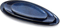 Large Oval Serving Platters, 16"/14"/10" Porcelain Serving Platters for Party, BBQ,Stackable Serving Trays Serving