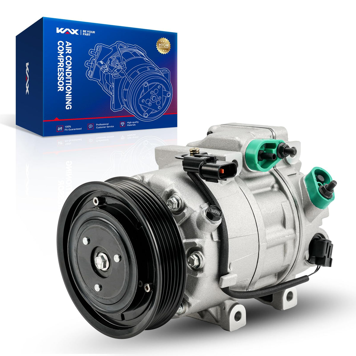 KAX AC Compressor w/Clutch for Kia Sorento 2012-2014 2.4L