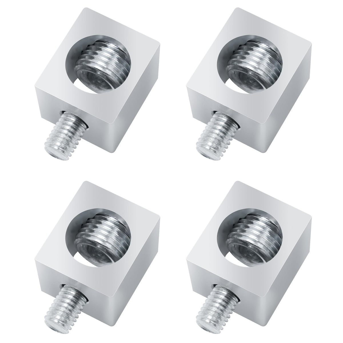 4 Pieces 250 MCM Circuit Breaker Ground Lugs, Aluminum Lug Kit