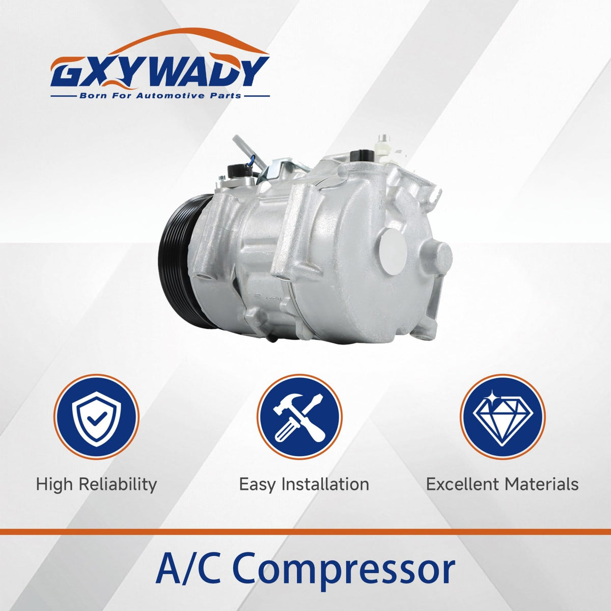 A/C Compressor Replacement for Sienna 3.5L 2011 2012 2013 2014 2015 2016