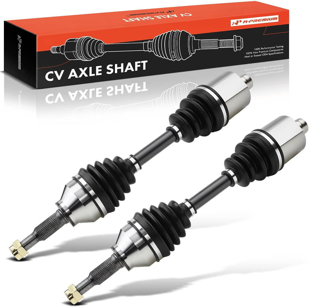 A-Premium Set of 2 Front CV Axle Shaft Assembly