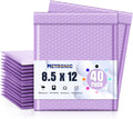 Bubble Mailer 8.5x12" 40 Pack Lavender Waterproof Padded Envelopes