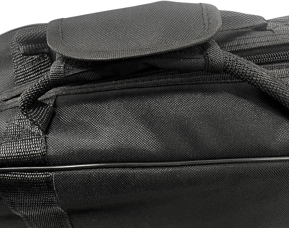 Cello Gig Bag 1/8 - Padded Soft Case with Backpack Straps & Accessories Pocket, Water-Resistant Lightweight Portable