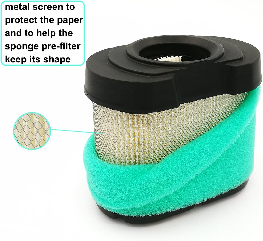Extended Life Series 2 Pack of Air Filter Compatible with 792105 276890 4163205 4163206 44H777 Foam Pre-cleaner (Pack of 2)