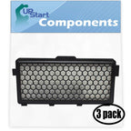 Upstart Battery 3-Pack Filter Replacement for Miele S4280 Vacuum