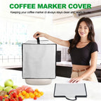 NUENSS-ROR Cover for BELLA 12 Cup Programmable Coffee Make (Gray)