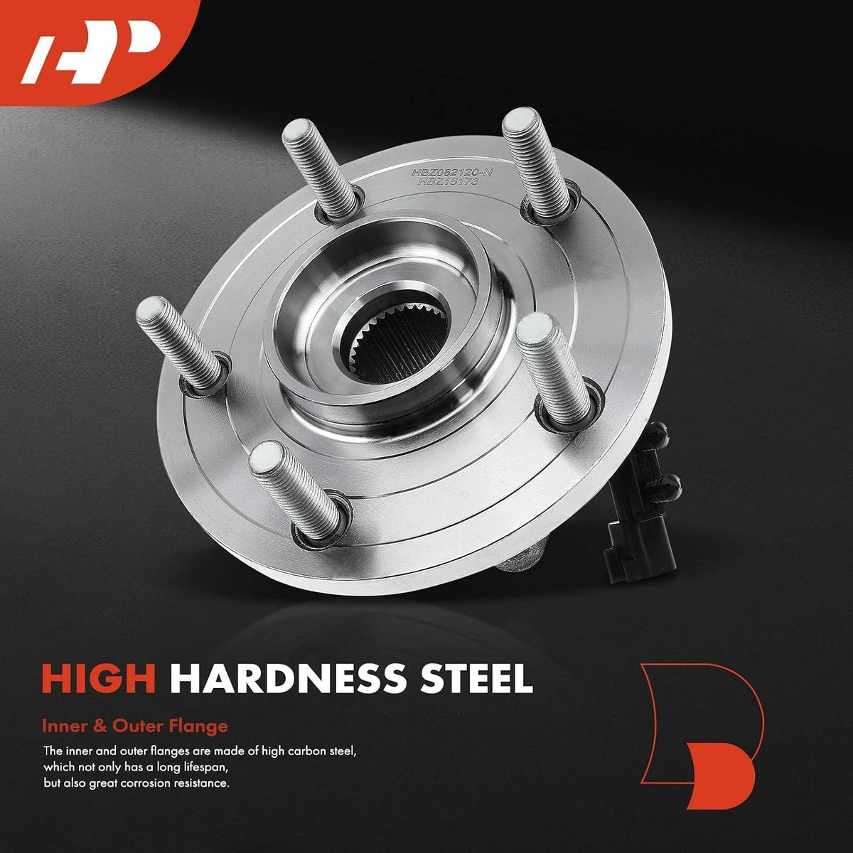 A-Premium Front Wheel Bearings and Hub Assembly Compatible with Chrysler