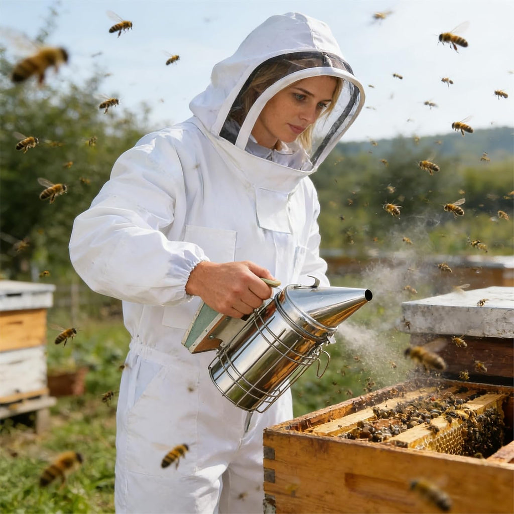 Beekeeping Supplies, 30Pcs Bee Keeping Starter Kit with Bee Suit, Bee Keeping Supplies-All Beekeeping Tools, Bee