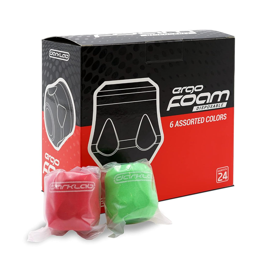 Ergo Foam Disposable Tattoo Grip Covers - Assorted Colors - Helps Reduce Impurities - 24 Count