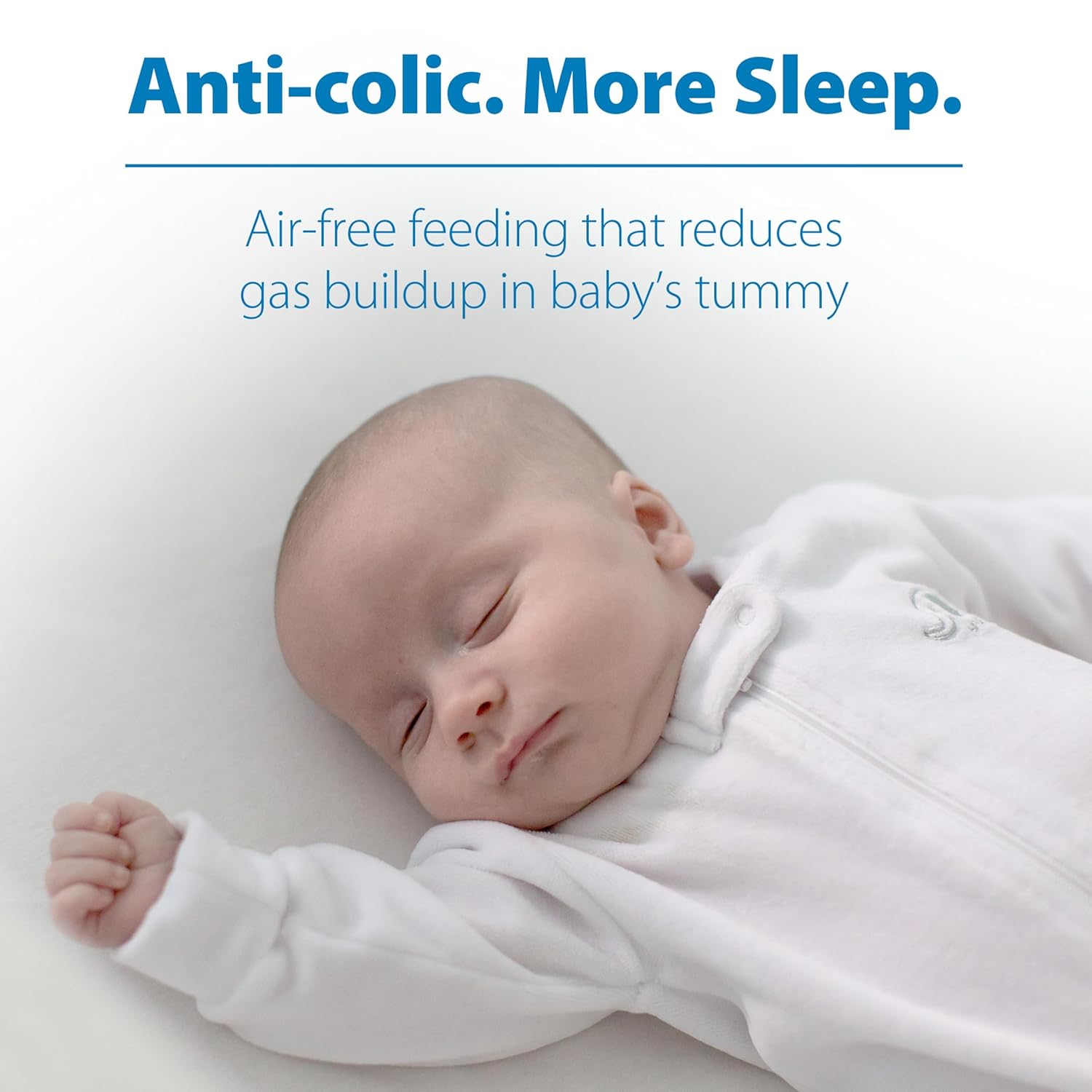 Anti-Colic Options+ Narrow Glass Baby Bottle with Level 1 Slow Flow Nipple, BPA-Free, 4 oz/120mL, 4-Pack