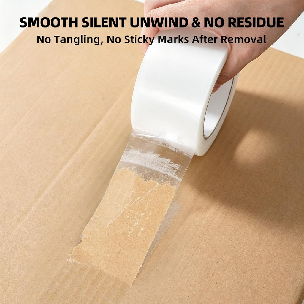 Clear Packing Tape, 2.36 Inch Extra Wide x 100 Yard