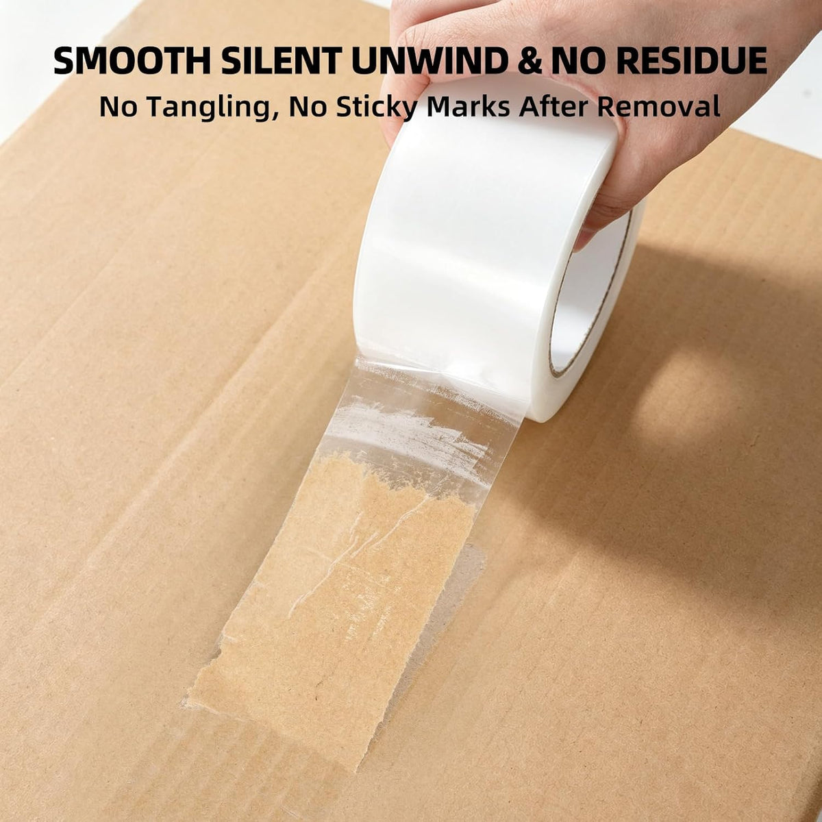 Clear Packing Tape, 2.36 Inch Extra Wide x 100 Yard
