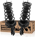 KUIPERAUTO 1333376L 1333376R Complete Rear Struts Coil Spring Assembly Compatible for 2012-2017 Toyota Camry SE Rear Pair Set Replacement Shock Absorbers