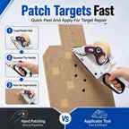 Hand Held Label Applicator, Portable Target Paster Tape Gun, Push to Apply