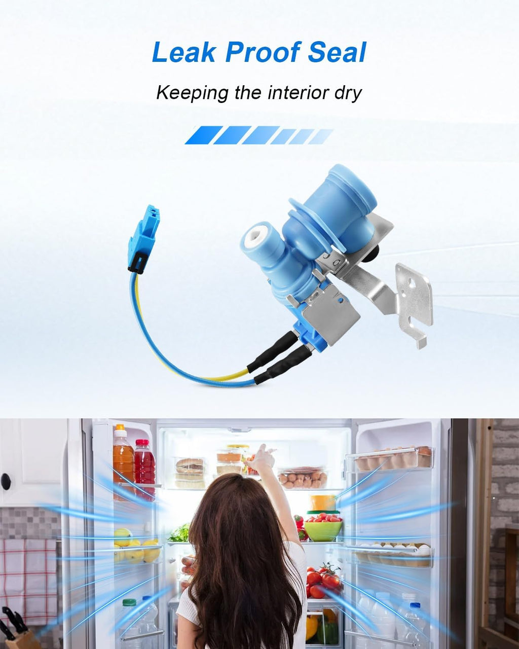 5220JB2010A Refrigerator Water Inlet Valve Fit for LG Sears Kenmore