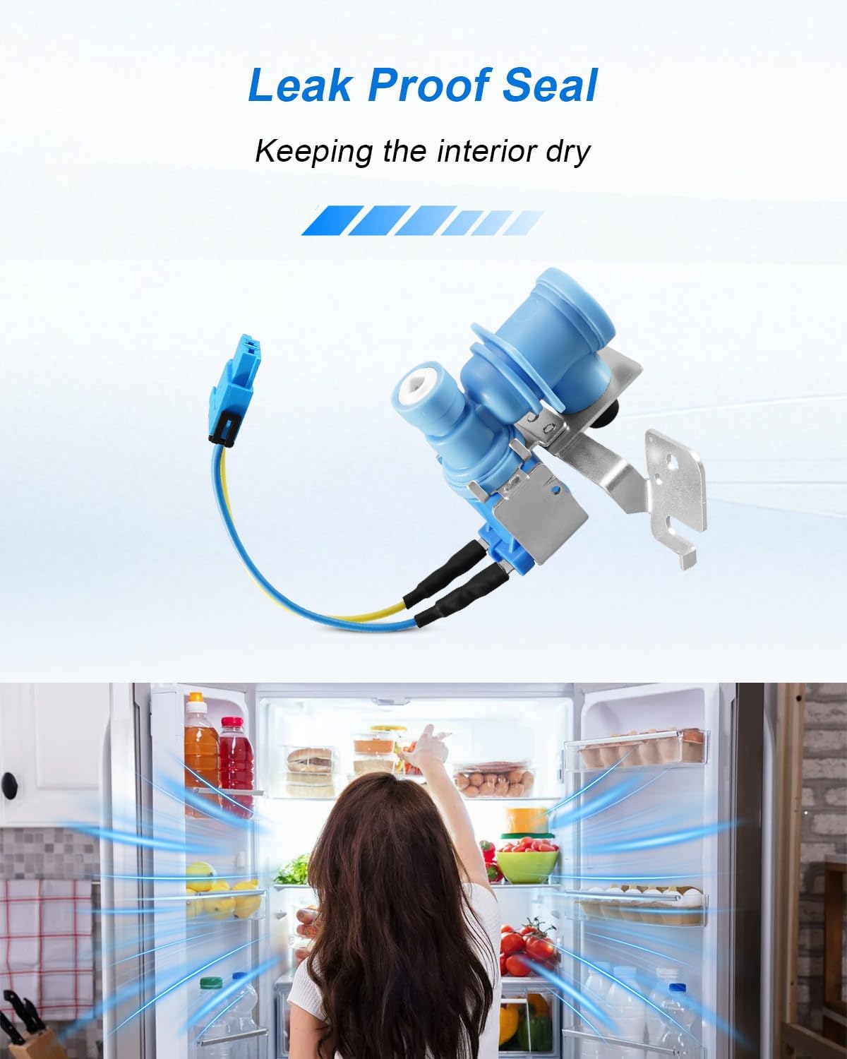 5220JB2010A Refrigerator Water Inlet Valve Fit for LG Sears Kenmore