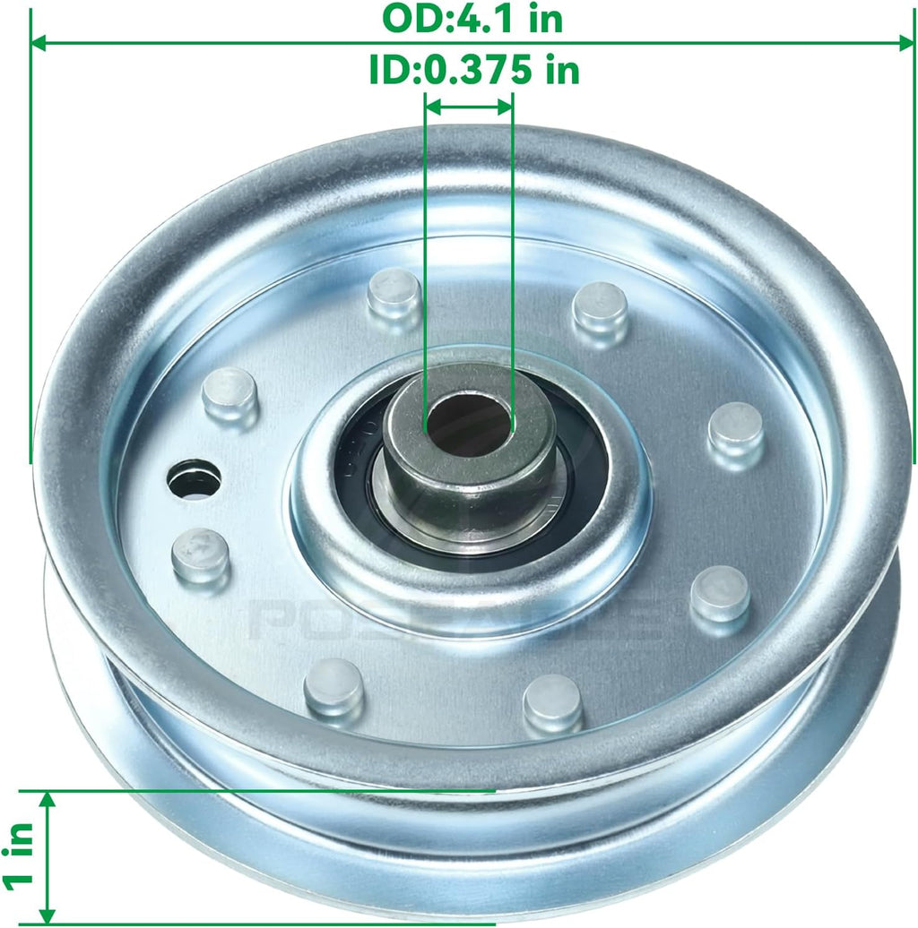 756-0627D Idler Pulley for Cub Cadet LT1045 LT1046 LT1018 Tractors