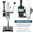 500N/112Lbf Digital Push Pull Force Gauge with Lever Test Stand