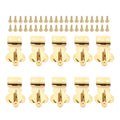 10Pcs Brass Solid Padlock Hasp, Mini Decorative Hasps with Screws